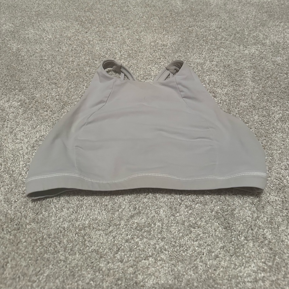 Lululemon Free to Be Serene Bra High Neck White Size 10